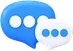 Illustration of Speach bubbles